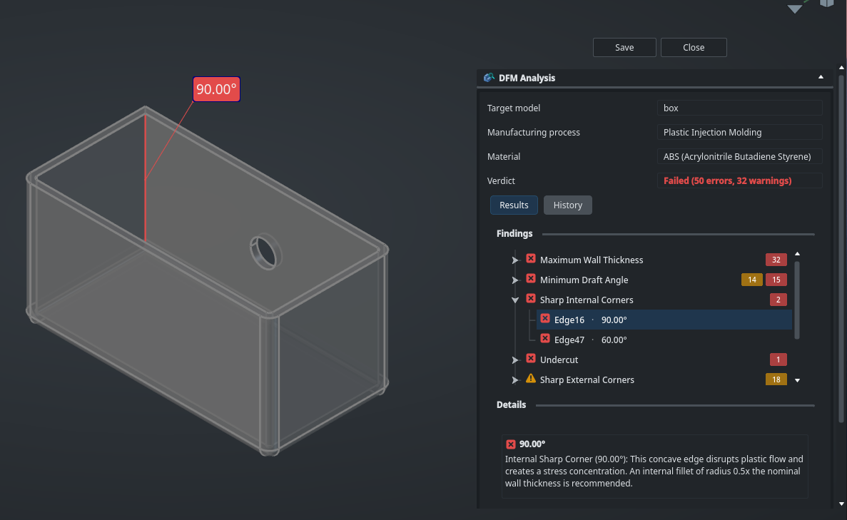 New WIP Design for Manufacture Workbench