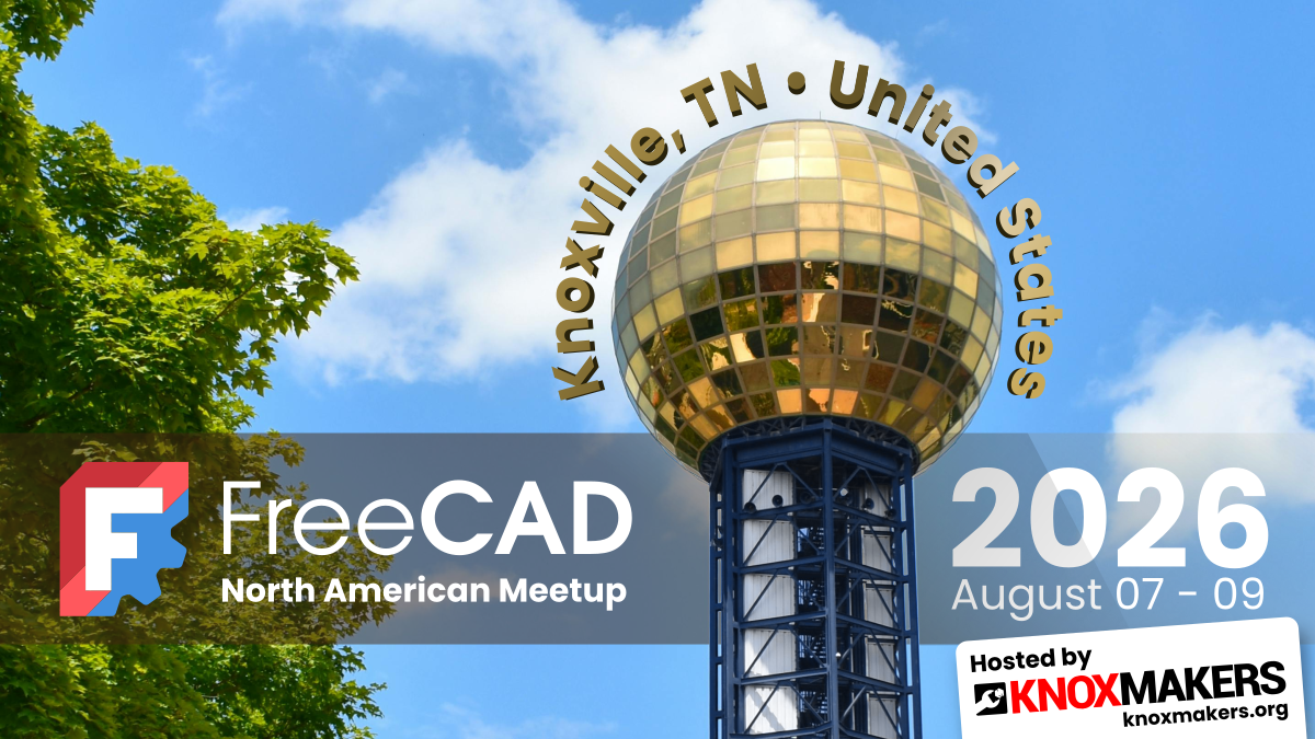 Register for North America FreeCAD Meetup!