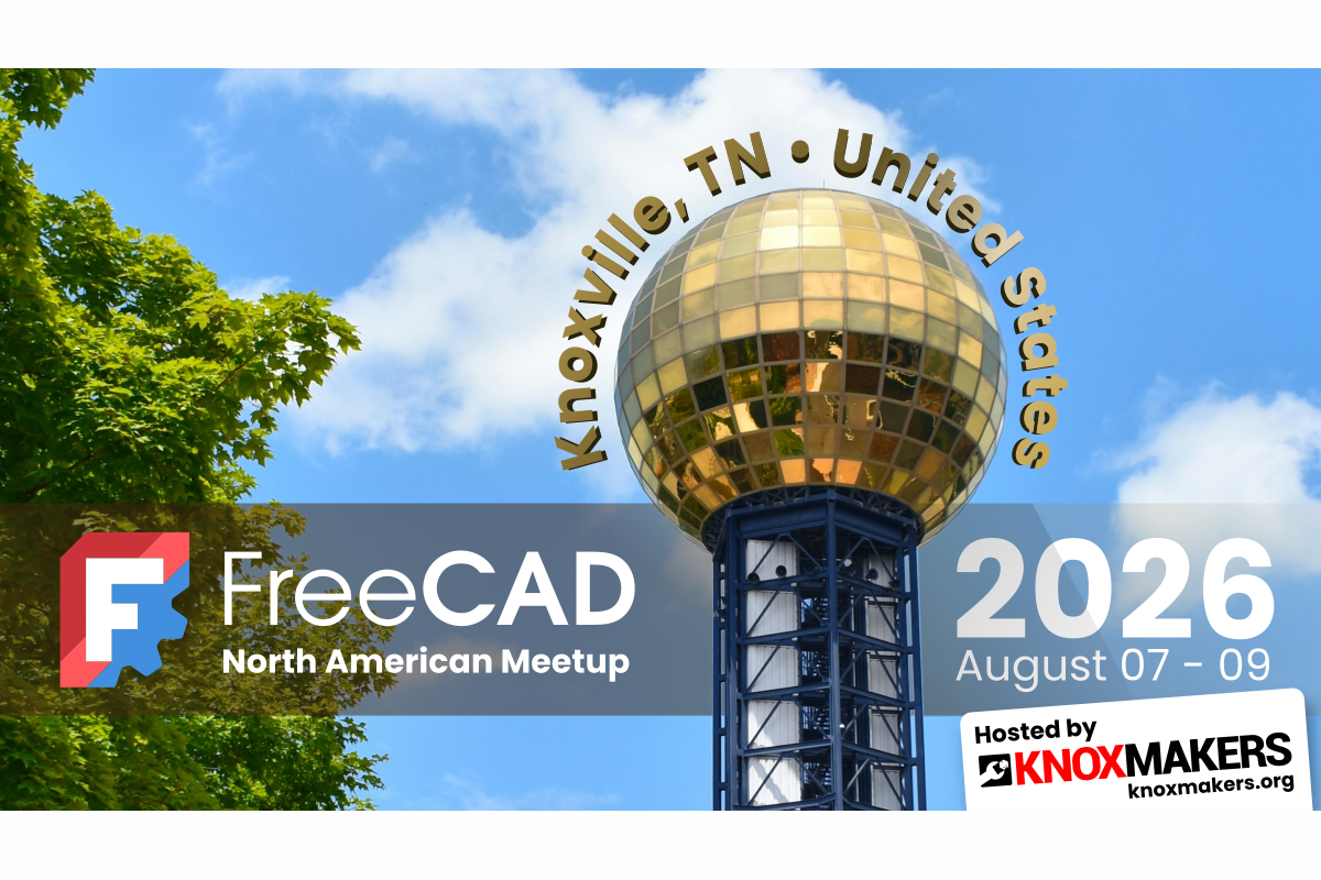 Register for North America FreeCAD Meetup!