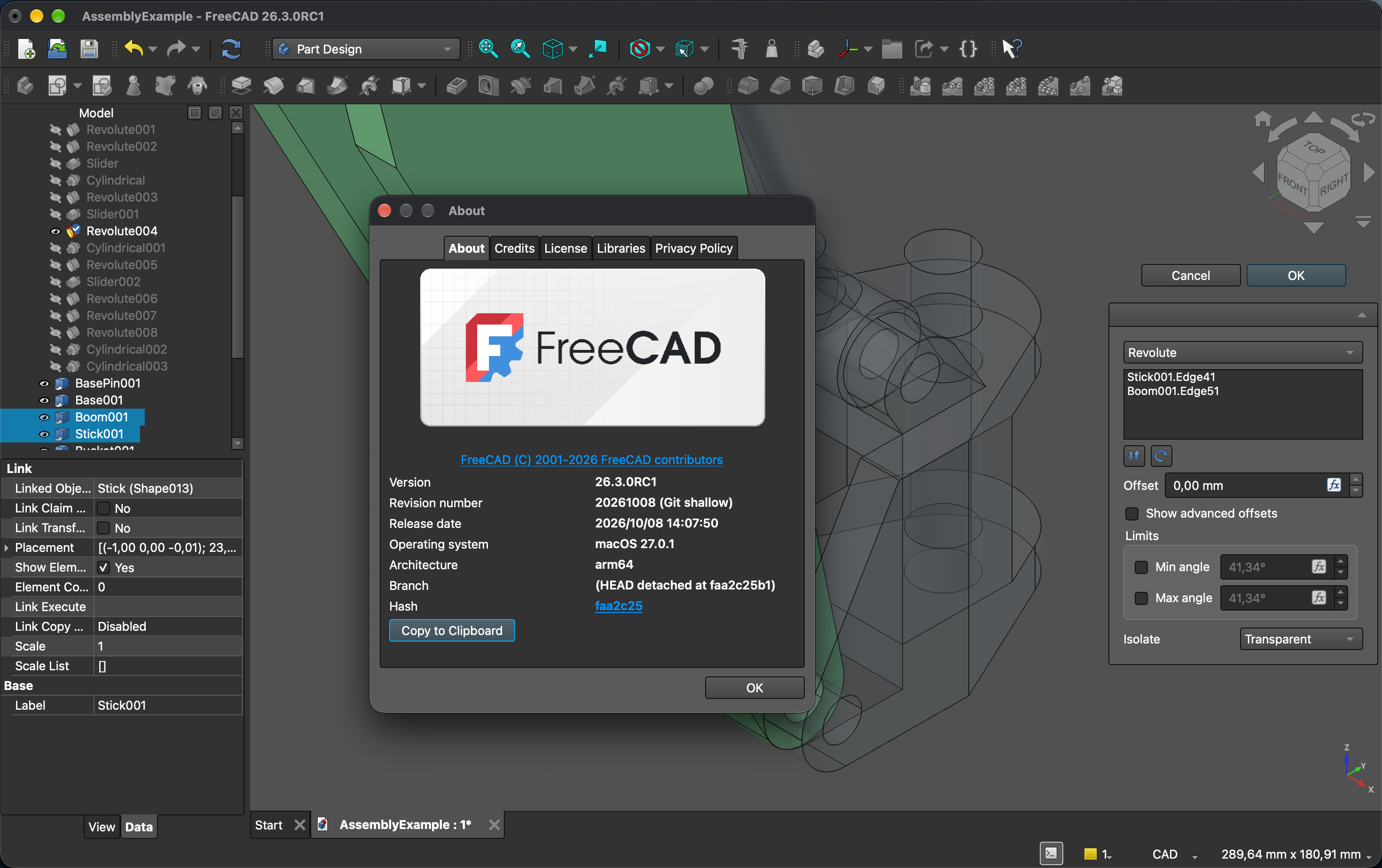 FreeCAD 26.3 Release Candidate 1